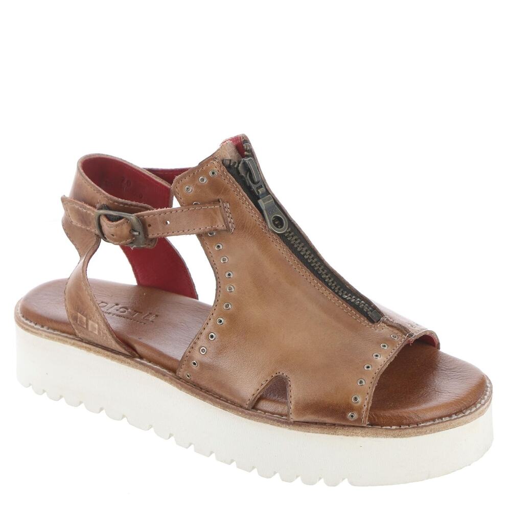 BED:STU CLANCY WOMEN'S SANDAL, 11 B(M) US, TAN